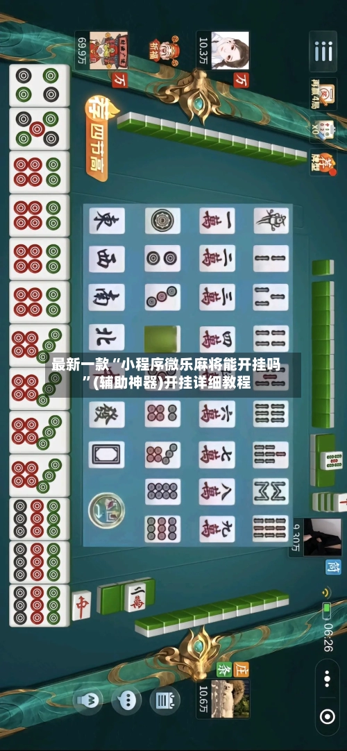 最新一款“小程序微乐麻将能开挂吗	”(辅助神器)开挂详细教程-第1张图片