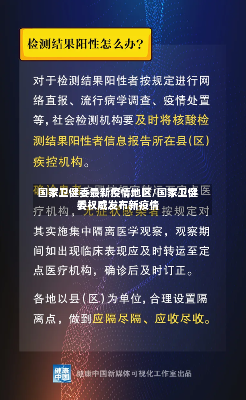 国家卫健委最新疫情地区/国家卫健委权威发布新疫情-第1张图片