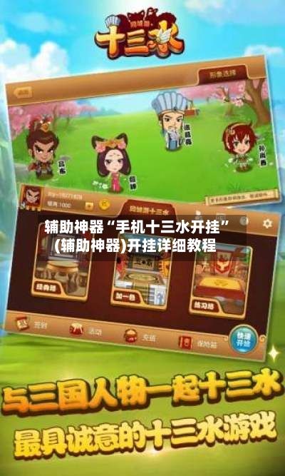 辅助神器“手机十三水开挂”(辅助神器)开挂详细教程-第3张图片