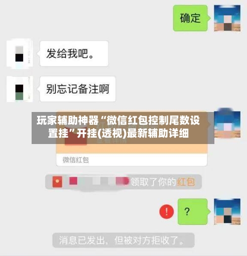 玩家辅助神器“微信红包控制尾数设置挂”开挂(透视)最新辅助详细-第2张图片