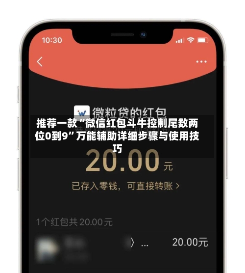 推荐一款“微信红包斗牛控制尾数两位0到9	”万能辅助详细步骤与使用技巧-第2张图片