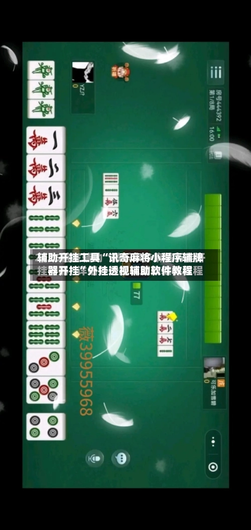 辅助开挂工具“讯奇麻将小程序辅牌器开挂”外挂透视辅助软件教程-第1张图片