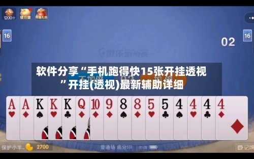 软件分享“手机跑得快15张开挂透视”开挂(透视)最新辅助详细-第2张图片