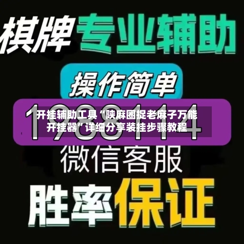 开挂辅助工具“陕麻圈捉老麻子万能开挂器”详细分享装挂步骤教程-第1张图片