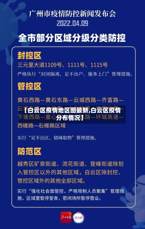 【白云区疫情地区图最新,白云区疫情分布情况】-第1张图片