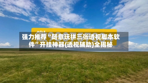 强力推荐“随意玩拼三张透视脚本软件”开挂神器{透视辅助}全揭秘-第3张图片