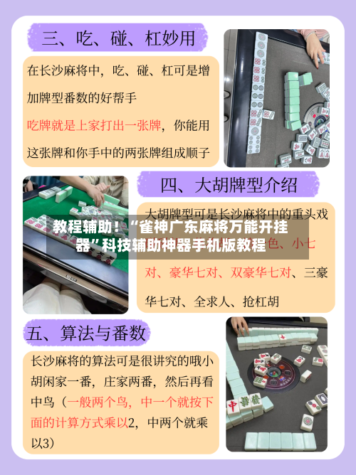 教程辅助！“雀神广东麻将万能开挂器”科技辅助神器手机版教程-第3张图片