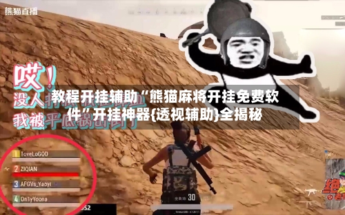 教程开挂辅助“熊猫麻将开挂免费软件	”开挂神器{透视辅助}全揭秘-第1张图片