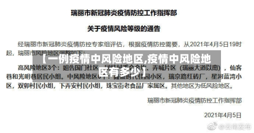 【一例疫情中风险地区,疫情中风险地区有多少】-第2张图片