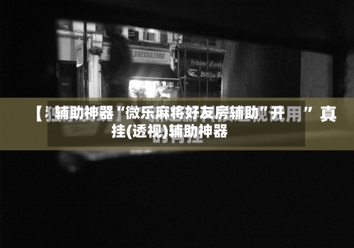 辅助神器“微乐麻将好友房辅助”开挂(透视)辅助神器-第1张图片