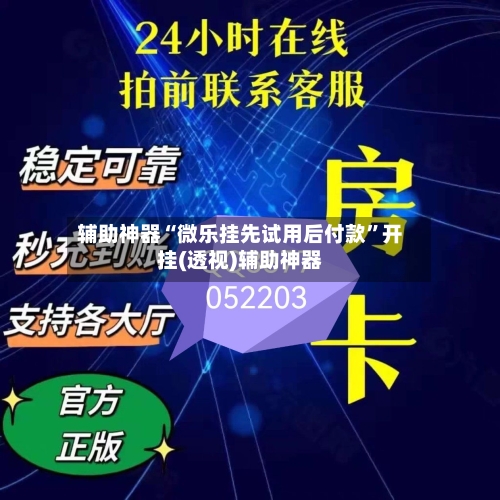 辅助神器“微乐挂先试用后付款”开挂(透视)辅助神器-第1张图片