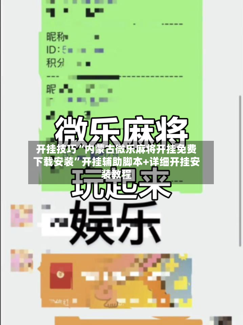 开挂技巧“内蒙古微乐麻将开挂免费下载安装”开挂辅助脚本+详细开挂安装教程-第2张图片