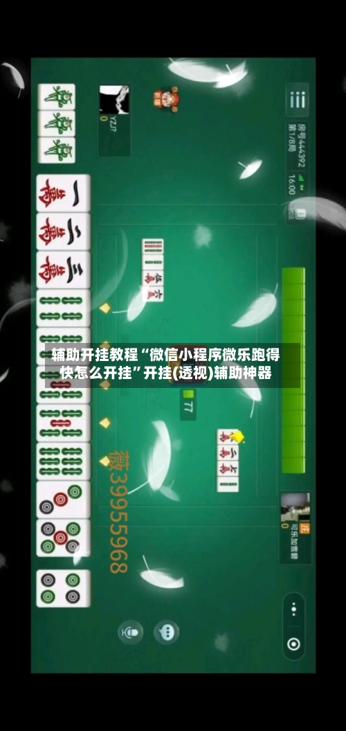 辅助开挂教程“微信小程序微乐跑得快怎么开挂”开挂(透视)辅助神器-第2张图片