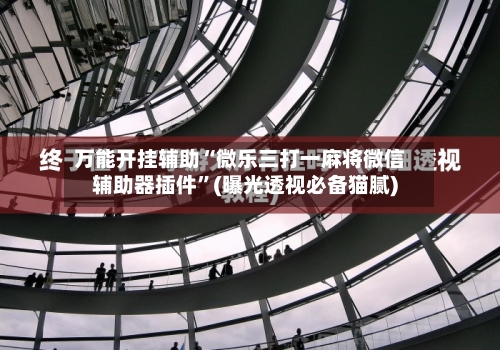 万能开挂辅助“微乐三打一麻将微信辅助器插件”(曝光透视必备猫腻)-第1张图片