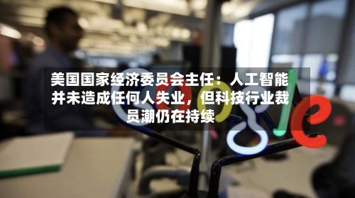 美国国家经济委员会主任：人工智能并未造成任何人失业，但科技行业裁员潮仍在持续-第2张图片