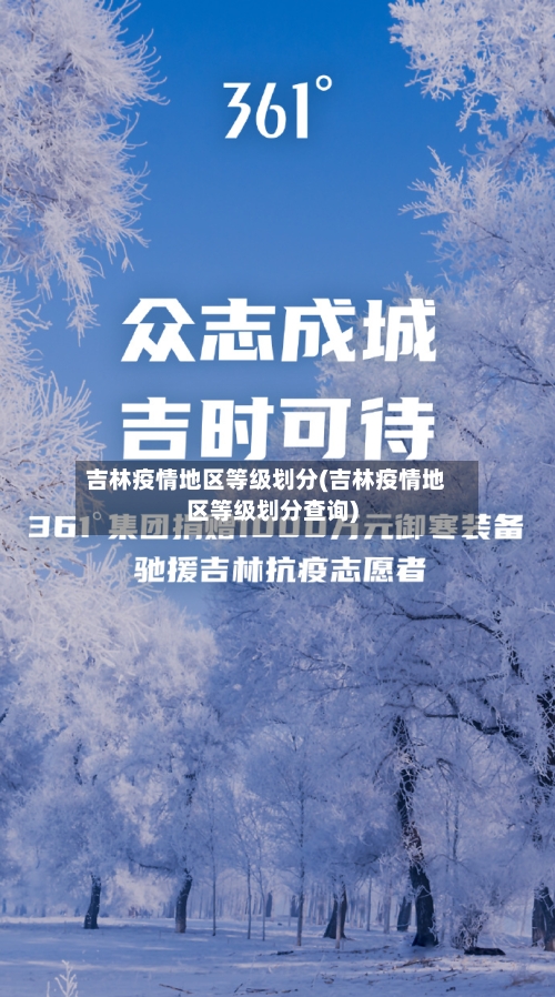 吉林疫情地区等级划分(吉林疫情地区等级划分查询)-第1张图片