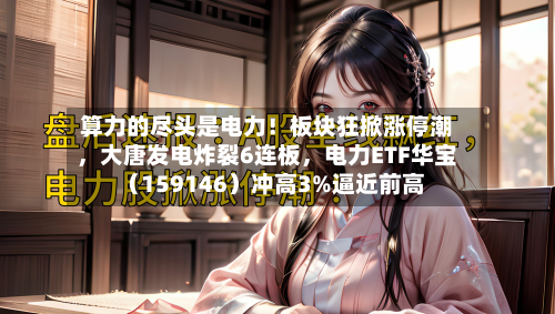 算力的尽头是电力！板块狂掀涨停潮，大唐发电炸裂6连板，电力ETF华宝（159146）冲高3%逼近前高-第3张图片