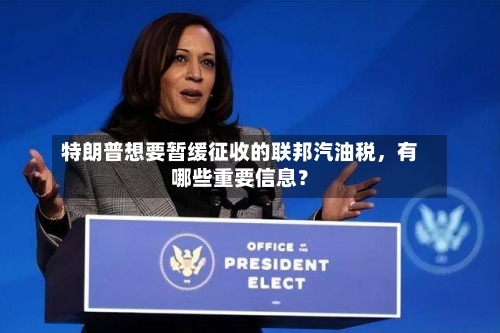 特朗普想要暂缓征收的联邦汽油税，有哪些重要信息？-第2张图片