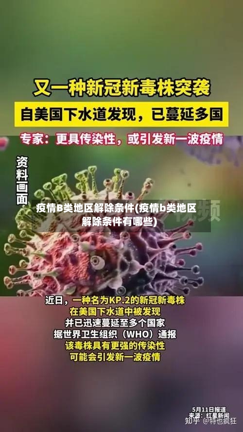 疫情B类地区解除条件(疫情b类地区解除条件有哪些)-第1张图片