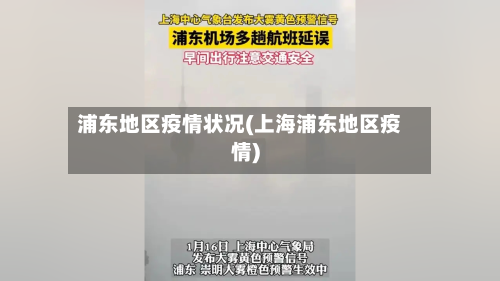 浦东地区疫情状况(上海浦东地区疫情)-第1张图片