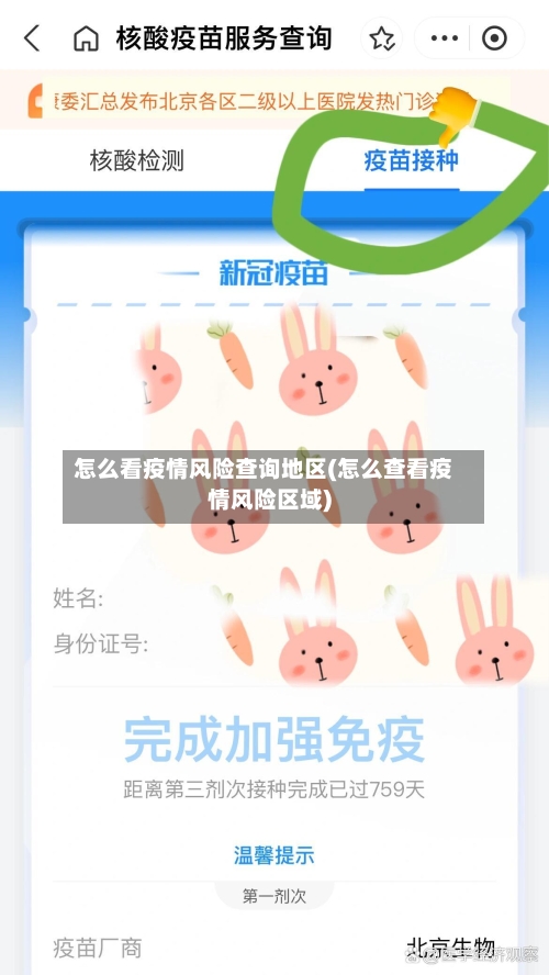 怎么看疫情风险查询地区(怎么查看疫情风险区域)-第2张图片