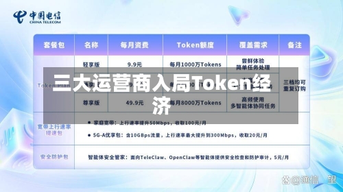 三大运营商入局Token经济-第3张图片