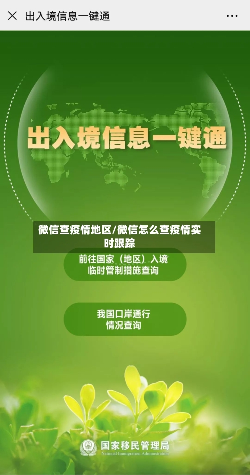 微信查疫情地区/微信怎么查疫情实时跟踪-第2张图片