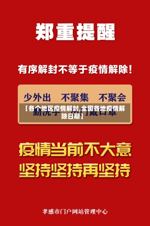 【各个地区疫情解封,全国各地疫情解除日期】-第1张图片