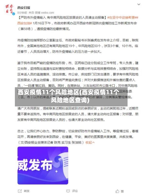 西安疫情11个风险地区(西安疫情11个风险地区查询)-第2张图片