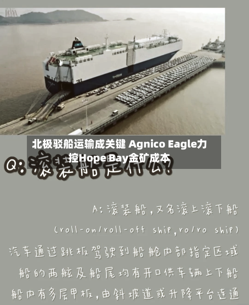 北极驳船运输成关键 Agnico Eagle力控Hope Bay金矿成本-第1张图片