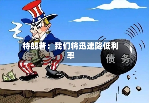 特朗普：我们将迅速降低利率-第1张图片