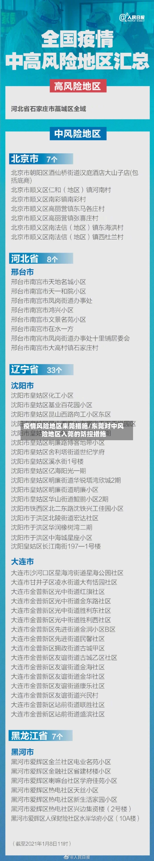 疫情风险地区来莞措施/东莞对中风险地区入莞的防控措施-第1张图片