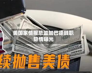 美国家情报总监加巴德辞职隐情曝光-第3张图片