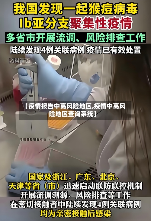 【疫情报告中高风险地区,疫情中高风险地区查询系统】-第2张图片