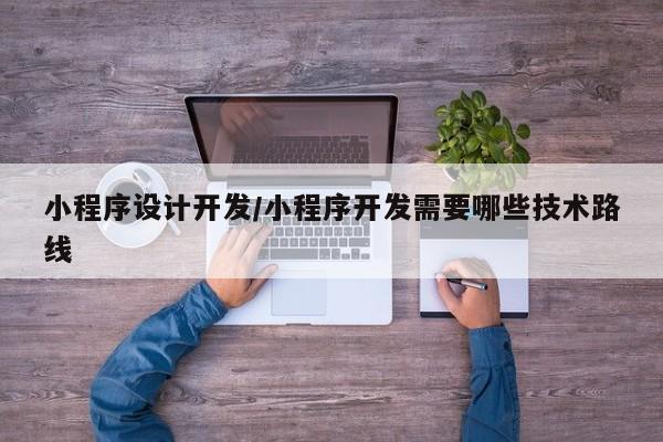 小程序设计开发/小程序开发需要哪些技术路线